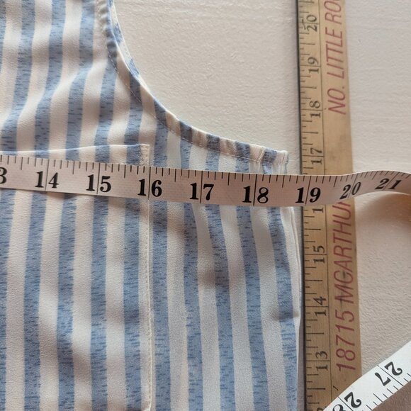 Sanctuary Size Medium Blue and White Striped Tunic - Picture 5 of 10